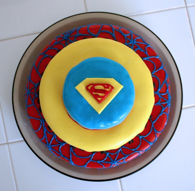 Superhero Birthday Cake on Filth Wizardry  Superhero Birthday Cake With Marshmallow Fondant