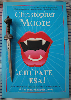 Portada del libro ¡Chúpate esa!, de Christopher Moore