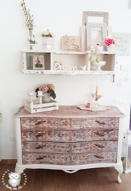 prima e dopo, shabby chic, mobili shabby, chalk paint, decora facile