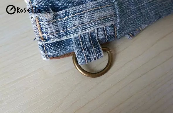 Denim Handbag from old jeans. Сумчка из старых джинс