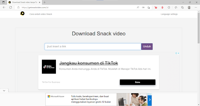 Download Video dari SnackVideo Tanpa Watermark dengan GetSnackVideo