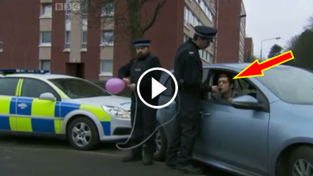 The Scottish Police Told This Man To Inhale In The Tube. But Moments After, This Happened