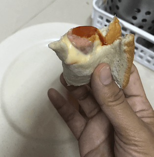 Resepi Roti Kukus Sosej Cheese Leleh Simple & Sedap