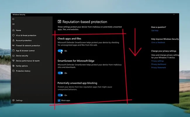 طريقة تعطيل windows defender في ويندوز 11 بشكل نهائي