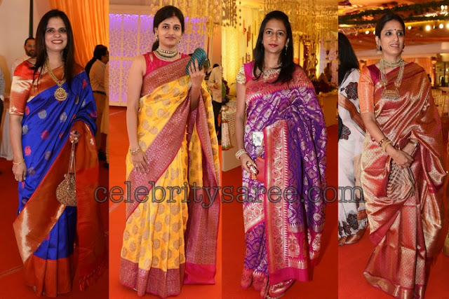 10 Rich Beanras Sarees Collection