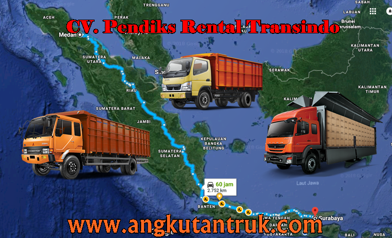  Truk  Ekspedisi  Surabaya Sumatera Jasa Angkutan Truk 