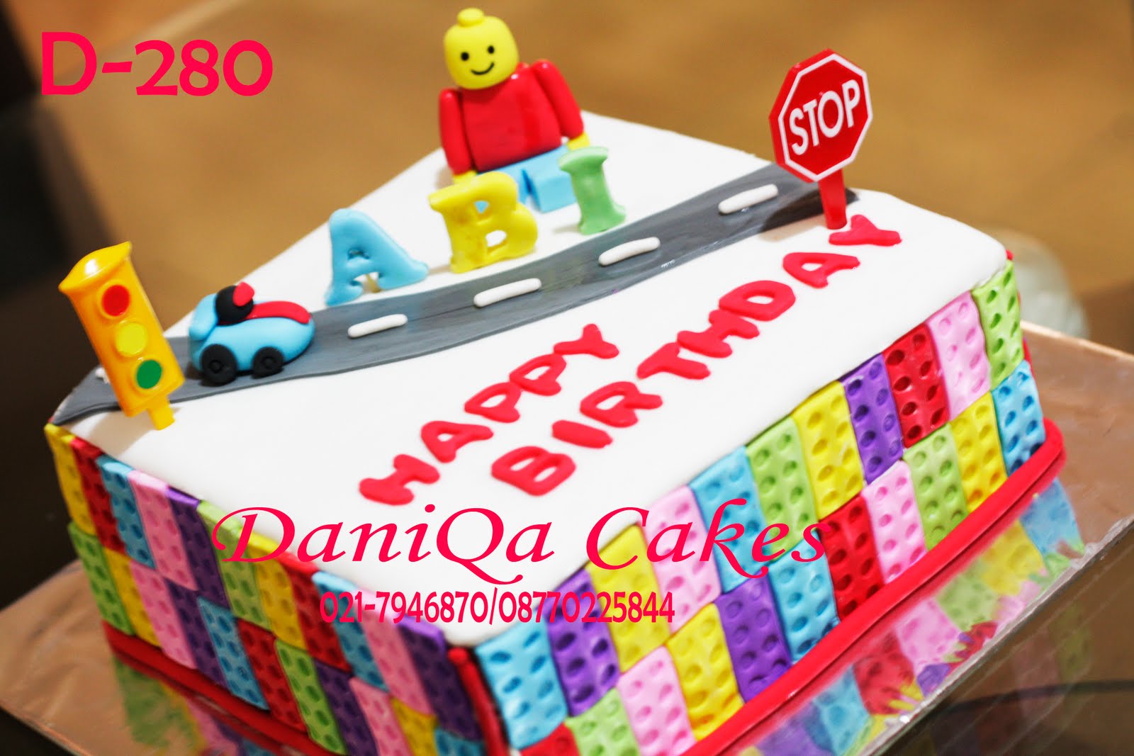 DaniQa Cake And Snack Kue Ulang Tahun Lego