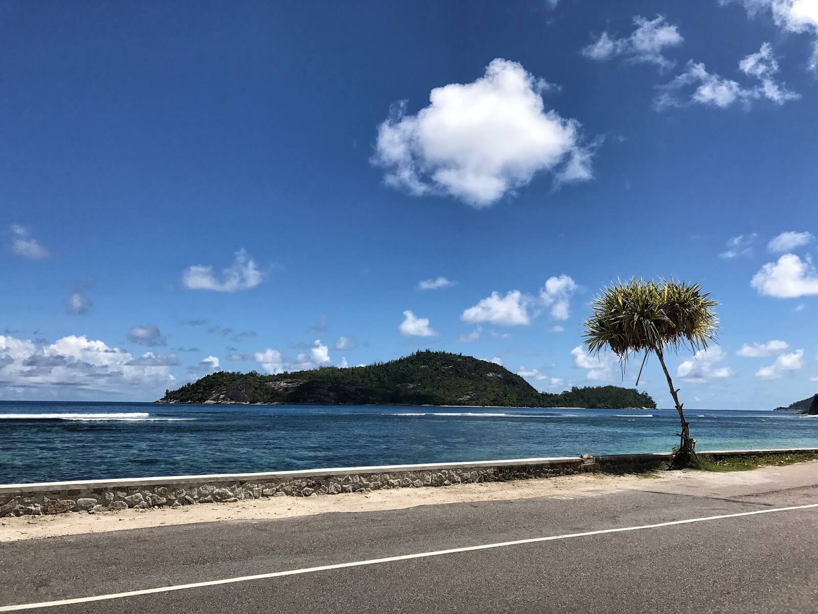 Beach at Mahe Island, Seychelles