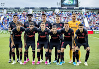 CLUB ATLÉTICO DE MADRID. Temporada 2019-20. Giménez, Thomas, Savic, Mario Hermoso, Oblak; Joao Félix, Lemar, Trippier, Koke, Saúl y Morata. C. D. LEGANÉS 0 CLUB ATLÉTICO DE MADRID 1. 25/08/2019. Campeonato de Liga de 1ª División, jornada 2. Leganés, Madrid, estadio de Butarque (11.742 espectadores). GOLES: 0-1: Vitolo (71’). ALINEACIÓN: Oblak; Trippier, Savic, Giménez, Mario Hermoso (Vitolo 60’); Koke, Saúl, Thomas (Marcos Llorente 70’), Lemar (Felipe 89’); Joao Félix y Álvaro Morata; entrenador: Pedro Pablo Simeone.