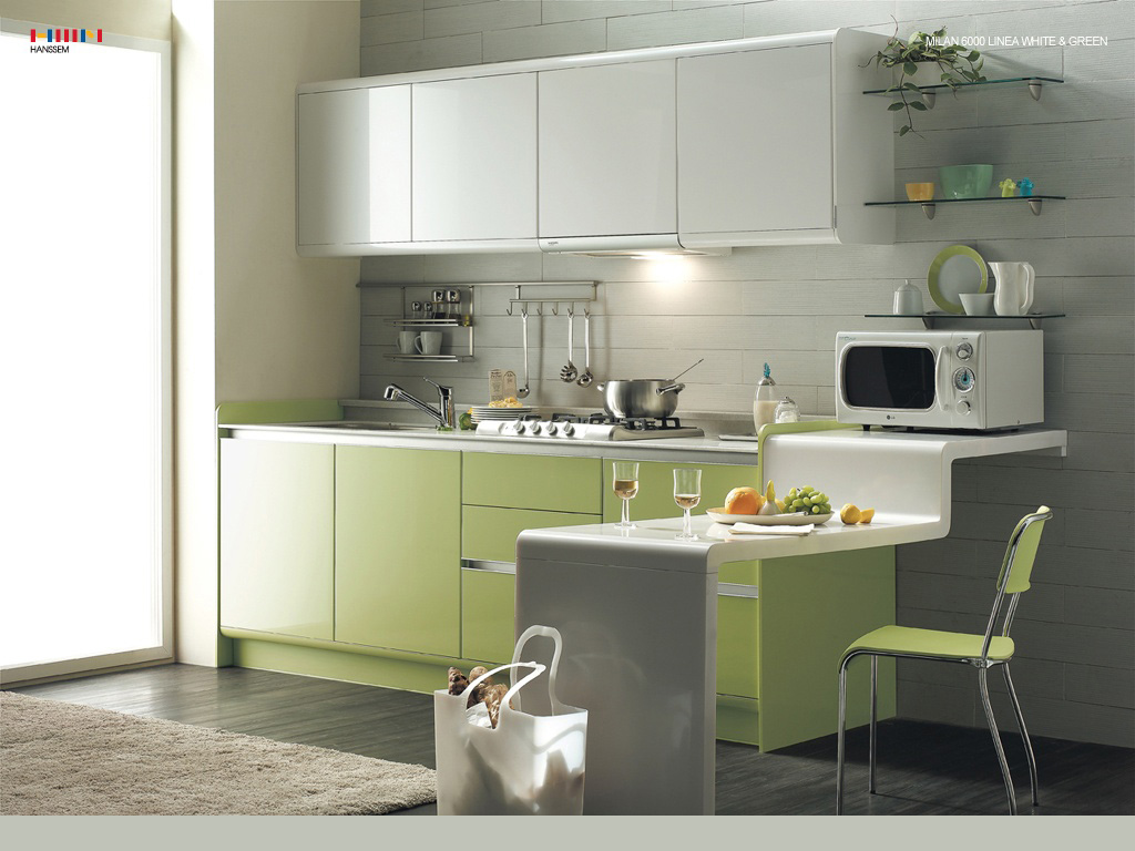Coloring Of The Kitchen  Sets  Modern Home  Minimalist 