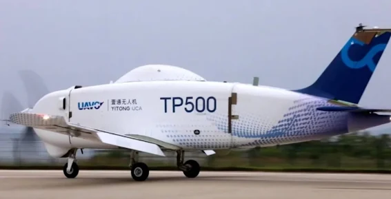 China Successfully Flies Its First Cargo Drone TP500