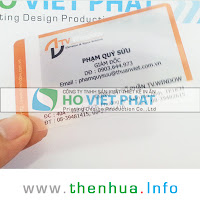 Thẻ Name Card Giám Đốc In 1 Mặt - Thiết Kế Đẹp