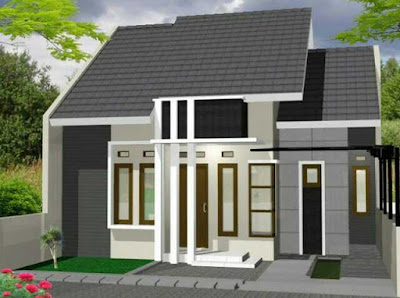 Desain Rumah Minimalis type 45