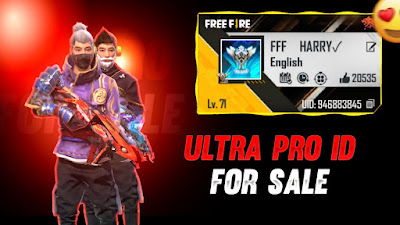 Ultra Pro Free Fire Account for sale in low price & Best collection.