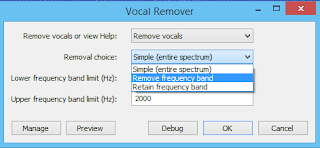 change removal choice audacity