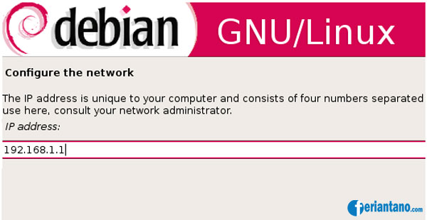 Cara Install Debian 5 Lenny Berbasis GUI Lengkap Dengan Gambar - Feriantano.com