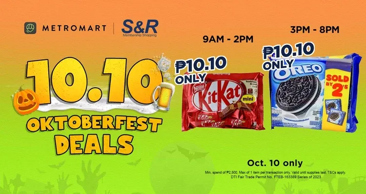 Celebrate great grocery bargains with MetroMart’s 10.10 Oktoberfest Deals