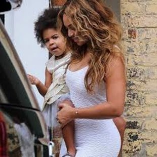 Blue Ivy and Beyonce