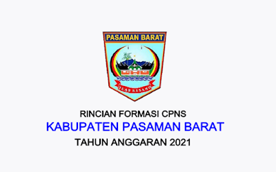 Formasi CPNS Kabupaten Pasaman Barat Tahun 2021