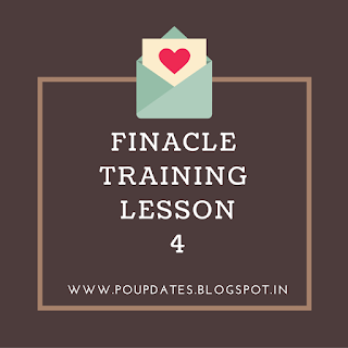 finacle training lesson 4 by poupdates