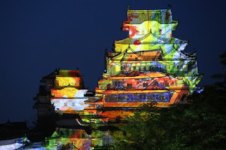 3D PROJECTION MAPPING SHOW at Himeji Castle