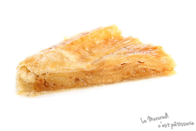 Galette des rois aux pommes et caramel au beurre salé