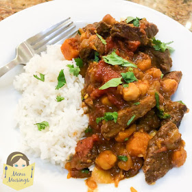 Beef and sweet potato moroccan tagine_menumusing.com