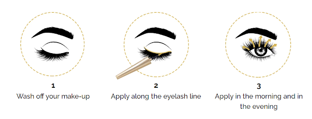 Intensify and lengthen eyelashes