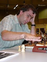 Ivanchuk jugando partidas de ajedrez relámpago