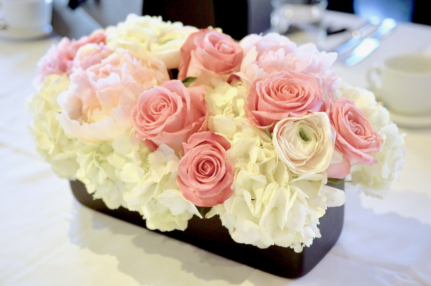 Pink White Flower Arrangement