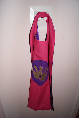 Pink Princess Super Hero Cape