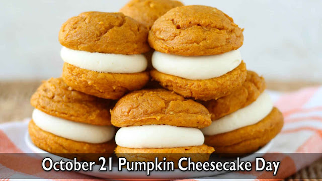 October 21 Pumpkin Cheesecake Day