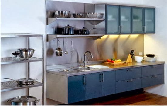 Desain lemari dapur desain dapur terbaru 2014