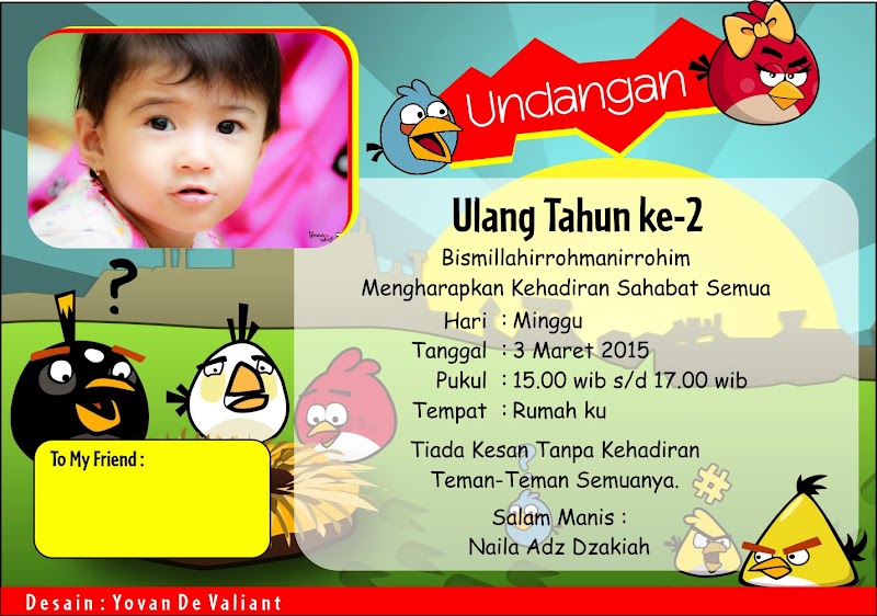 Konsep Populer Undangan Ulang Tahun Anak, Yang Terbaru!