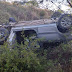 Carro cai em ribanceira próximo a Caatinguinha, zona rural de Senhor do Bonfim