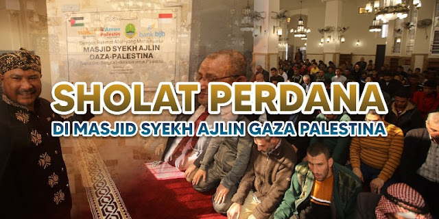 Waqf Salman Inaugurates the Sheikh Ajlin Mosque in Gaza, Evidence of Indonesian-Palestinian Brotherhood