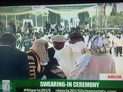 The moment Mohammadu Buhari  sworn-in as the president of Nigeria(pictures) 5