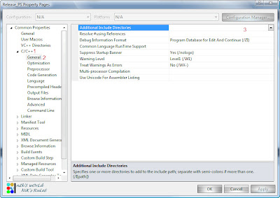 Installing openCV in Windows 7 - Visual studio