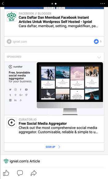 Cara Memasang Related Post Di Footer Instant Articles