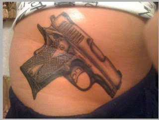 gun tattoos, tattoos