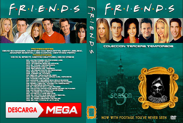 Descargar Temporada 3 de la Serie Friends [Español Latino][Ingles con Subtitulos][HD][MEGA]