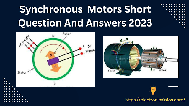 Synchronous Motor  Question and answer