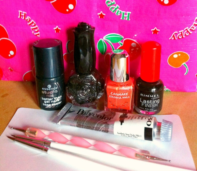 as unhas decoradas Tutorial Decoração de Unhas Gato e patas Halloween 2013