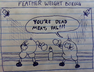 featherweight boxing. you are dead meat.