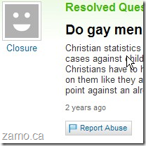 Yahoo Answers caption