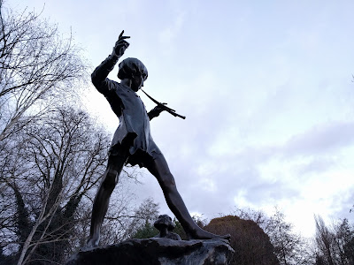 Peter Pan Statue in Hyde Park London