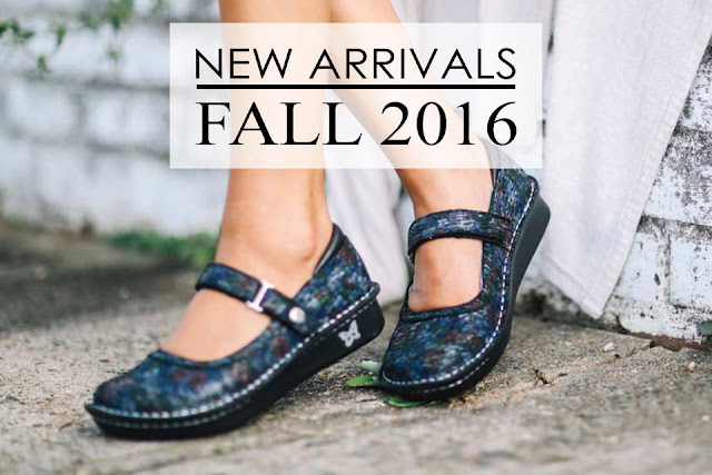 Alegria Shoe Shop Fall 2016 New Arrivals
