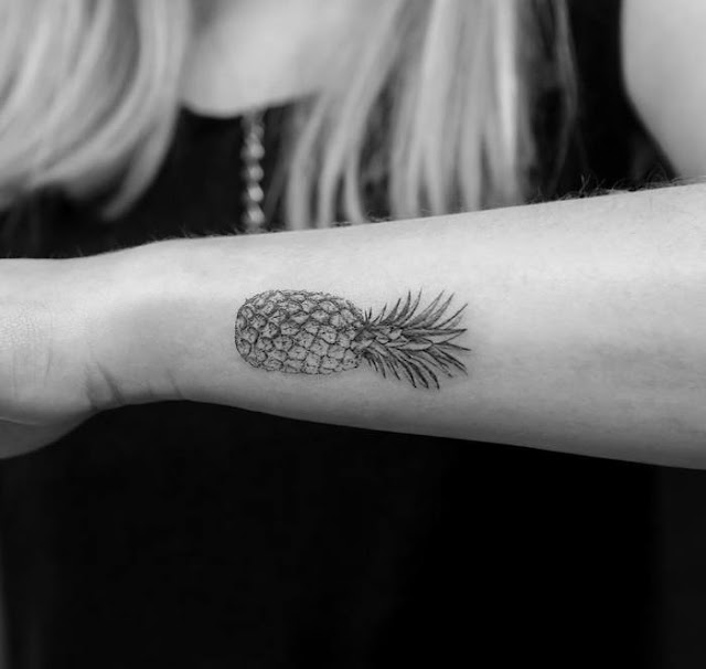 60 tatuagens de abacaxi para deixar vocês inspiradas!