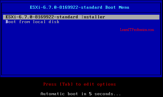 how to install and configure vmware esxi 6.7