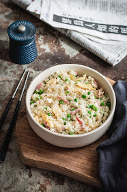 "Riz" cantonnais de chou-fleur 